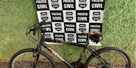 Polícia Civil indicia suspeito pela prática do crime de furto de bicicletas