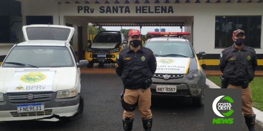 Polícia Rodoviária de Santa Helena apreende adolescente, veículo e maconha na PR 488