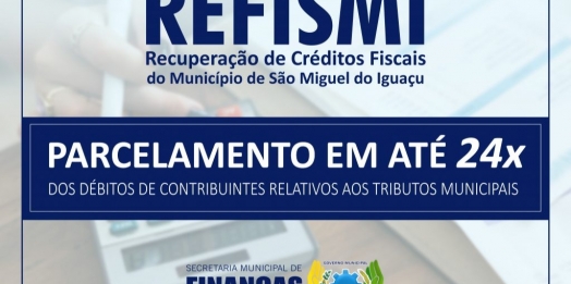 Prefeitura sanciona lei que institui programa de reparcelamento de débitos com o município