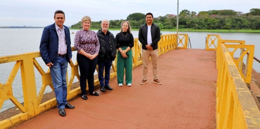 Presidente do “Grupo Náutica” visita Itaipulândia e é recepcionado pela Prefeita Cleide Prates