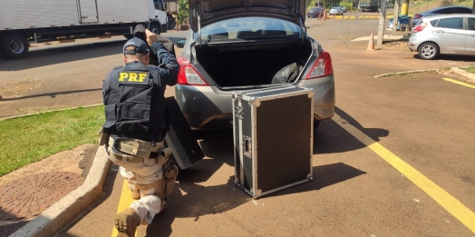 PRF prende três homens que furtaram hotel em Foz do Iguaçu