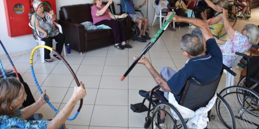 Projeto de São Miguel do Iguaçu  promove qualidade de vida para os integrantes do Lar dos Idosos