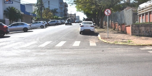 Rua Farroupilha terá sentido único no trecho entre as Ruas Castro Alves e Garibaldi a partir desta sexta (04)