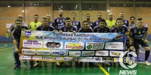 Santa Helena Futsal atropela Arapongas e se classifica para as quartas da Série Bronze