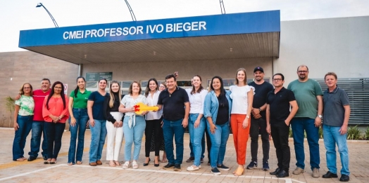 Santa Helena inaugura novo CMEI na Vila Celeste e amplia vagas na Educação Infantil