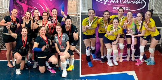 São Miguel conquista medalhas de ouro em competição de vôlei feminino