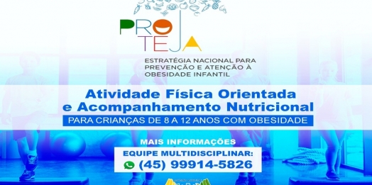 São Miguel do Iguaçu abre inscrições ao PROTEJA para crianças com obesidade