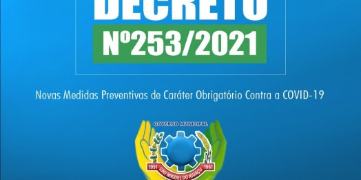 São Miguel do Iguaçu: Decreto com medidas restritivas continua válido e novas multas poderão ser aplicadas