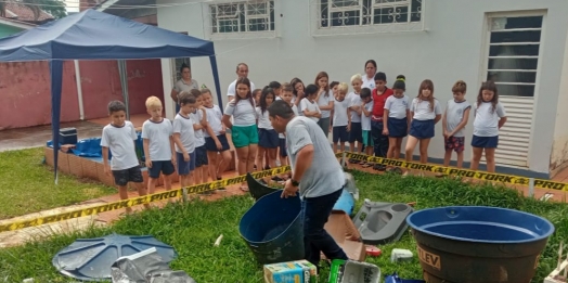 São Miguel do Iguaçu: Estudantes da escola municipal Vitorino Barbiero aprendem sobre prevenção e combate à dengue