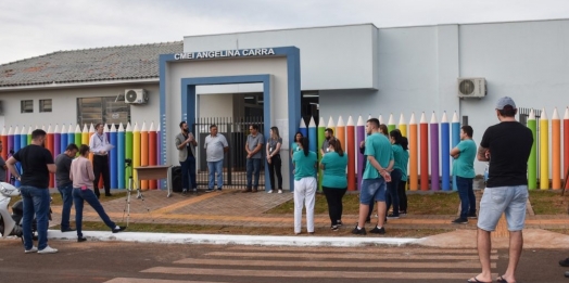 São Miguel do Iguaçu inaugura obra de melhorias no CMEI Angelina Carra