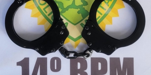 São Miguel do Iguaçu: PM prende homem com mandado de prisão em aberto