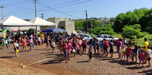 São Miguel do Iguaçu: projeto Criança em Ação leva diversão e esperança para 300 crianças no Loteamento Eco Vila