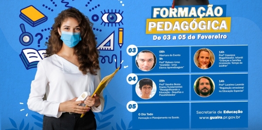 Secretaria de Educação de Guaíra promove semana de Formação Pedagógica para educadores