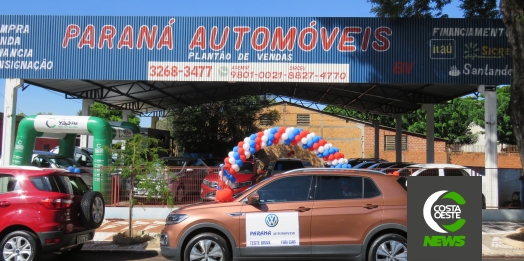 Teve início o Mega Feirão de semi-novos e Test Drive da Paraná Automóveis; visite a loja