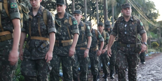 Tiro de Guerra 05-018 Medianeira realiza comemoração do dia do Exército Brasileiro