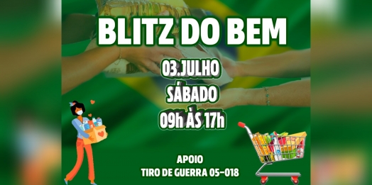 Tiro de Guerra realiza neste sábado (03) Blitz do Bem em Medianeira