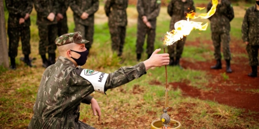 Tiro de Guerra realiza uma instrução sobre Prevenção e Combate a Incêndios