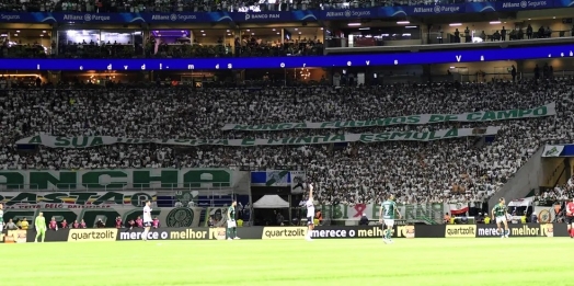 Torcida do Palmeiras protesta e diz que Libertadores é obrigação