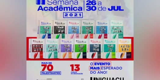 UNIGUAÇU lança o maior evento de ensino da região, a Mega Semana Acadêmica