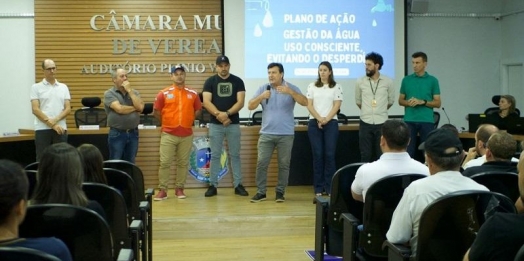 Uso sustentável da água é tema de debate entre poder público e sociedade de Santa Helena