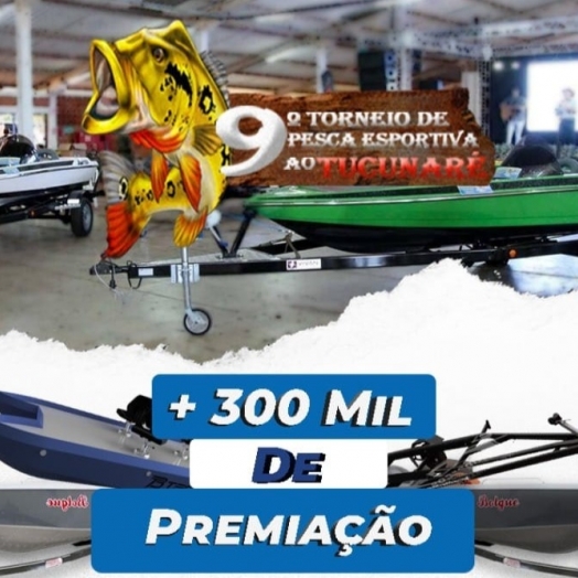 Abertas inscrições para o 9º Torneio de Pesca Esportiva ao Tucunaré em Santa Helena