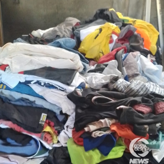 ACAF realiza doações de roupas e cobertores em São Miguel do Iguaçu