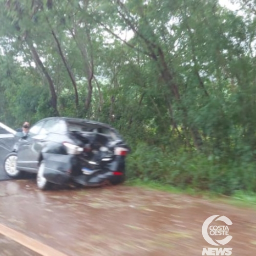 Acidente é registrado na BR 277 em São Miguel do Iguaçu