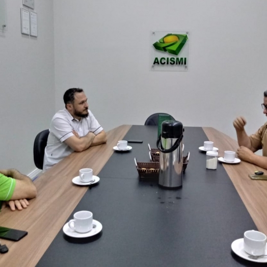 ACISMI recebe visita do Comandante da Polícia Militar de São Miguel