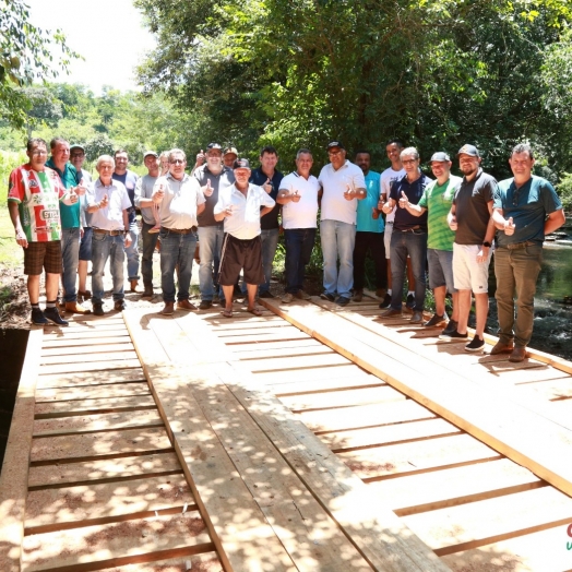 Administração de Missal oficializa entrega de quatro pontes na zona rural do município