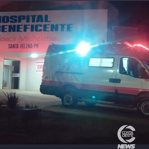 Após sofrer queda, idoso falece no hospital em Santa Helena