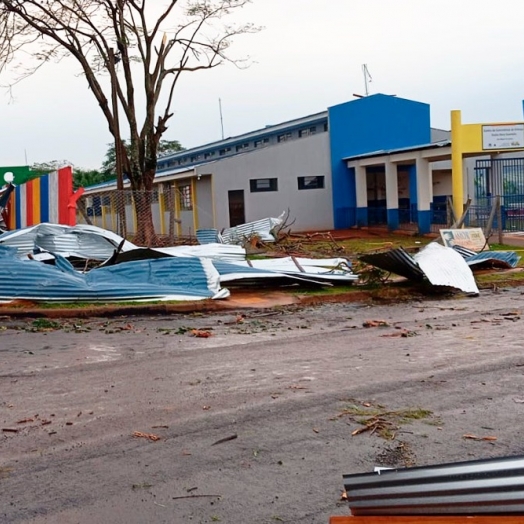 São Miguel do Iguaçu: Atividades no Centro de Convivência da Criança estão suspensas devido ao temporal