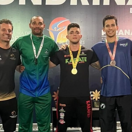 Atleta da Associação Team Pimenta participa dos Jogos Abertos do Paraná e conquista bronze