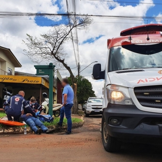 Atropelamento é registrado no bairro Cidade Alta, em Santa Helena