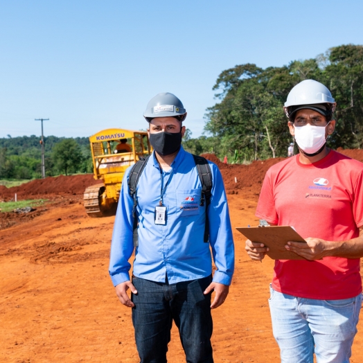 Avanço nas obras da Perimetral Leste, financiada por Itaipu, gera novos empregos