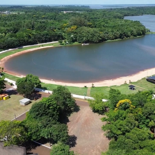 Balneário Terra das Águas em Santa Helena está próprio para banho, aponta boletim