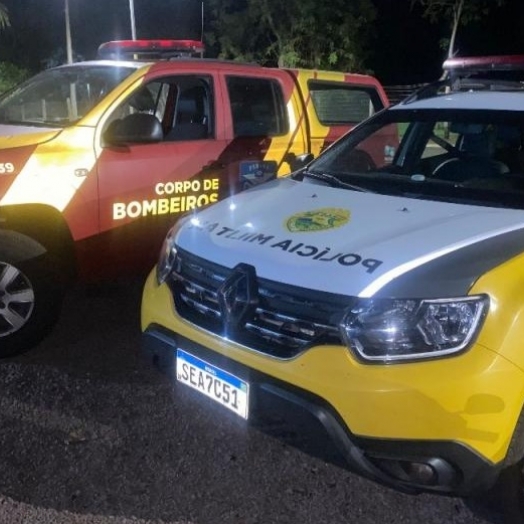 Barco afunda e duas pessoas desaparecem no Lago de Itaipu em Mercedes