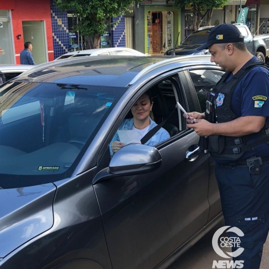 Blitz de orientação é realizada em São Miguel do Iguaçu