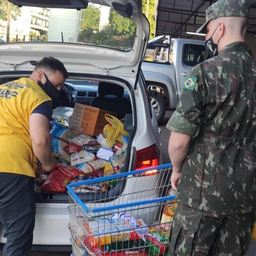 Blitz do Bem arrecada 6 toneladas de alimentos em Medianeira