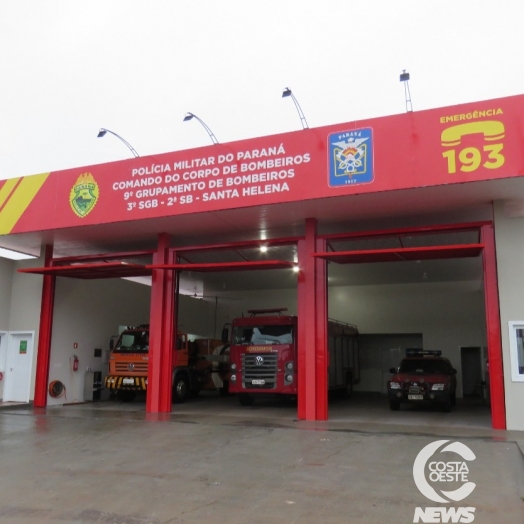 Bombeiros e Defesa Civil de Santa Helena reativam números de emergência 193 e 199