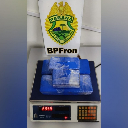 BPFRON detém homem com droga presa ao corpo em São Miguel do Iguaçu