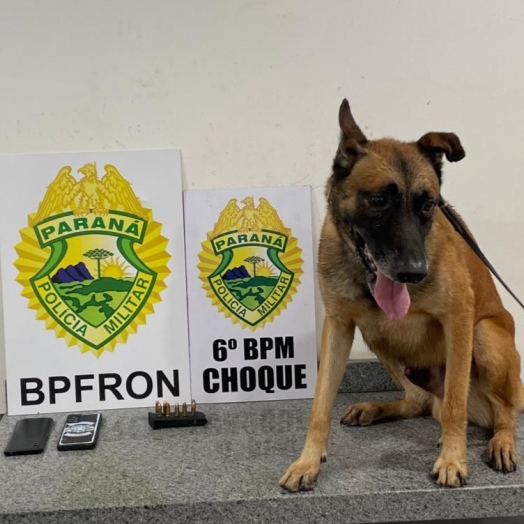 BPFRON e 6°BPM prendem dois homens com carregador e munições 9mm em Céu Azul