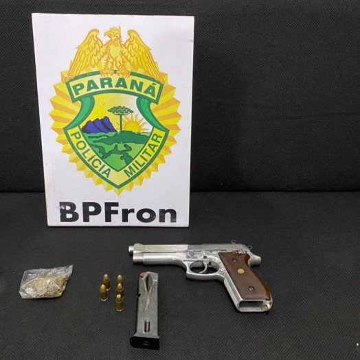 BPFron e BOPE apreendem em Santa Helena arma de fogo e detém quatro pessoas