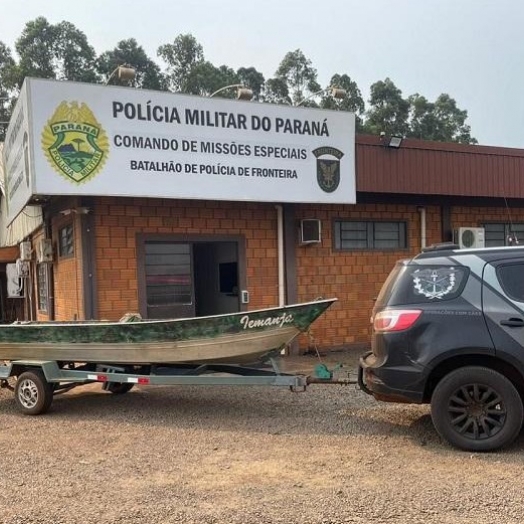 BPFRON recupera em Marechal Cândido Rondon carretinha furtada em Palotina