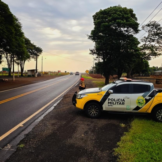 BPRv prende em flagrante condutor por crime de trânsito em Santa Helena