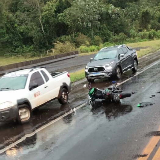 Matelândia: Motociclista morre após colisão frontal na BR-277