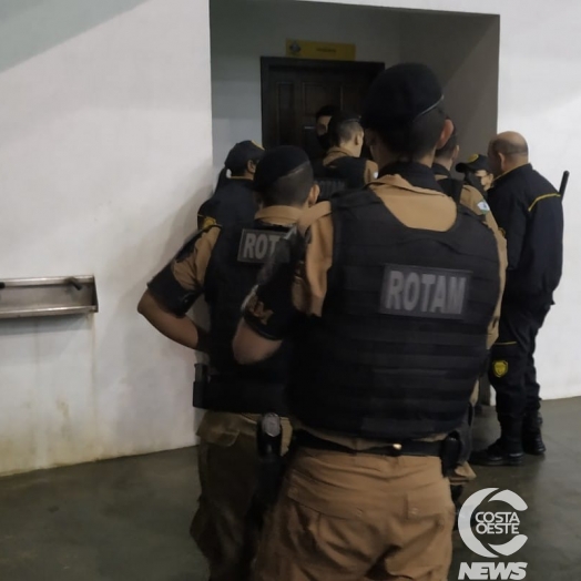 Briga e denúncia de homem armado mobiliza Polícia Militar em jogo de futsal em Santa Helena