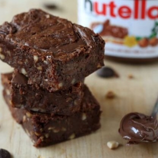 Brownie de Nutella - Apenas 3 ingredientes