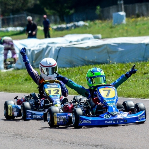 Caio Zorzetto vai ao pódio em duas categorias no Sul-Brasileiro de Kart