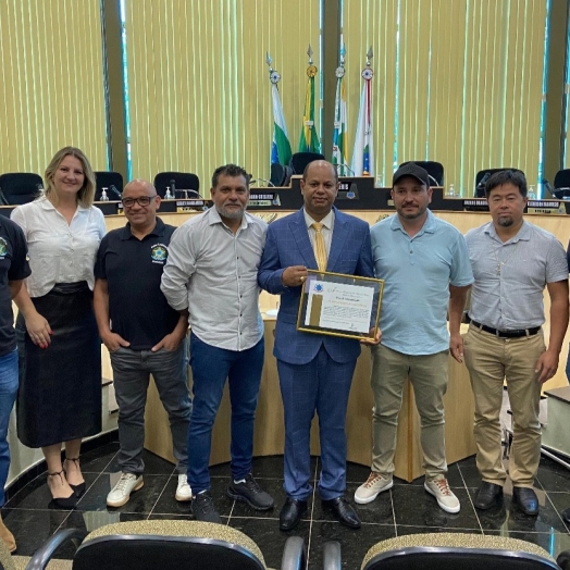 Câmara Municipal de São Miguel do Iguaçu homenageia pastor Marcos Roberto