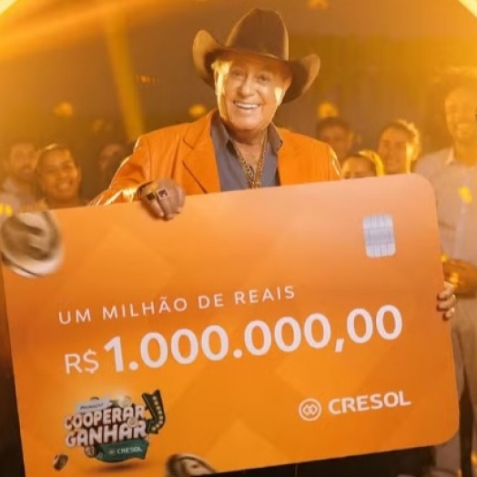 Campanha Cooperar é Ganhar prepara sorteio final de R$ 1 milhão